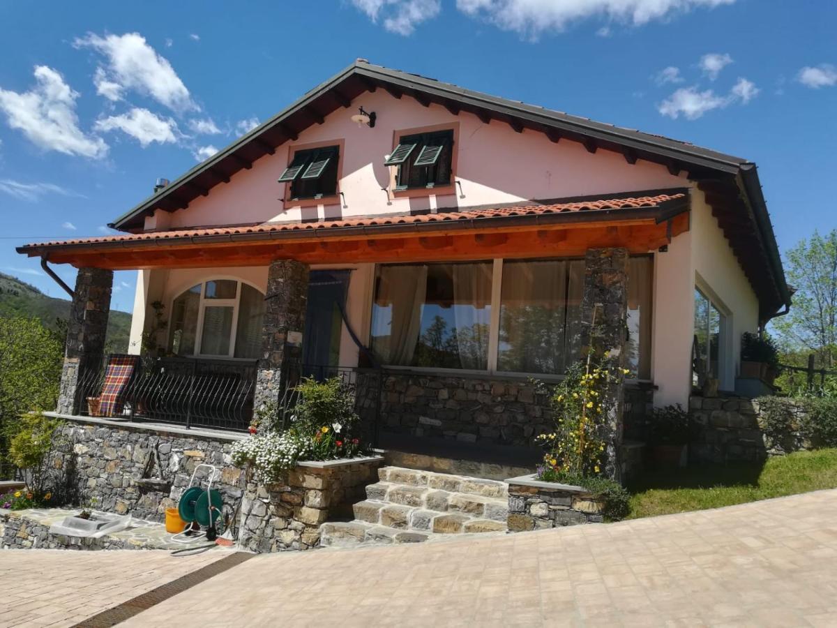 028 - Agriturismo "Il Boschetto" Con Piscina, Pace E Natura - Camera Familiare Cavizzano Eksteriør billede