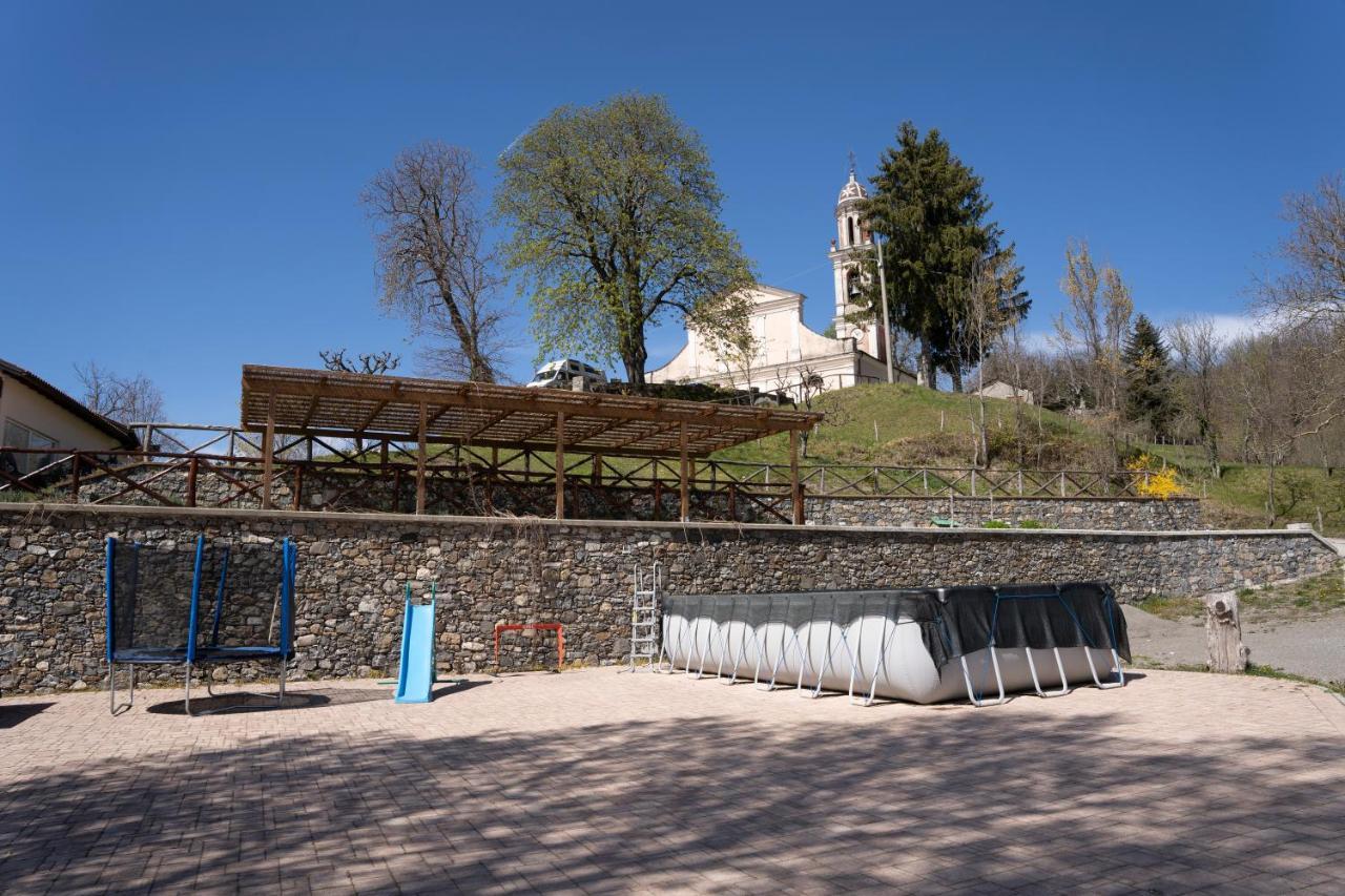 028 - Agriturismo "Il Boschetto" Con Piscina, Pace E Natura - Camera Familiare Cavizzano Eksteriør billede