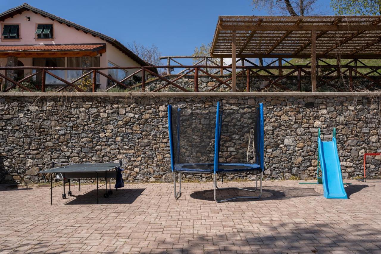 028 - Agriturismo "Il Boschetto" Con Piscina, Pace E Natura - Camera Familiare Cavizzano Eksteriør billede